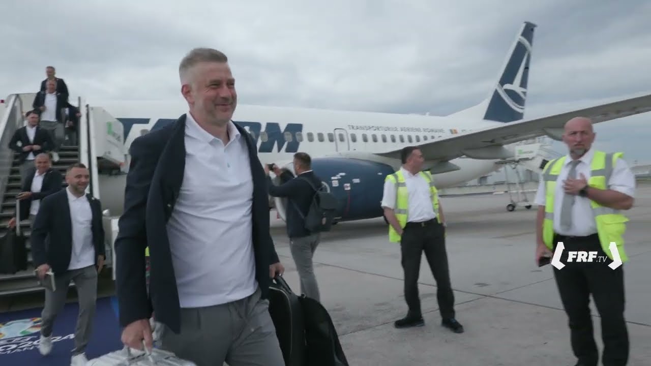 Călătorește alături de EUROTRICOLORI la EURO 2024! Echipa națională a ajuns în Germania, la Würzburg