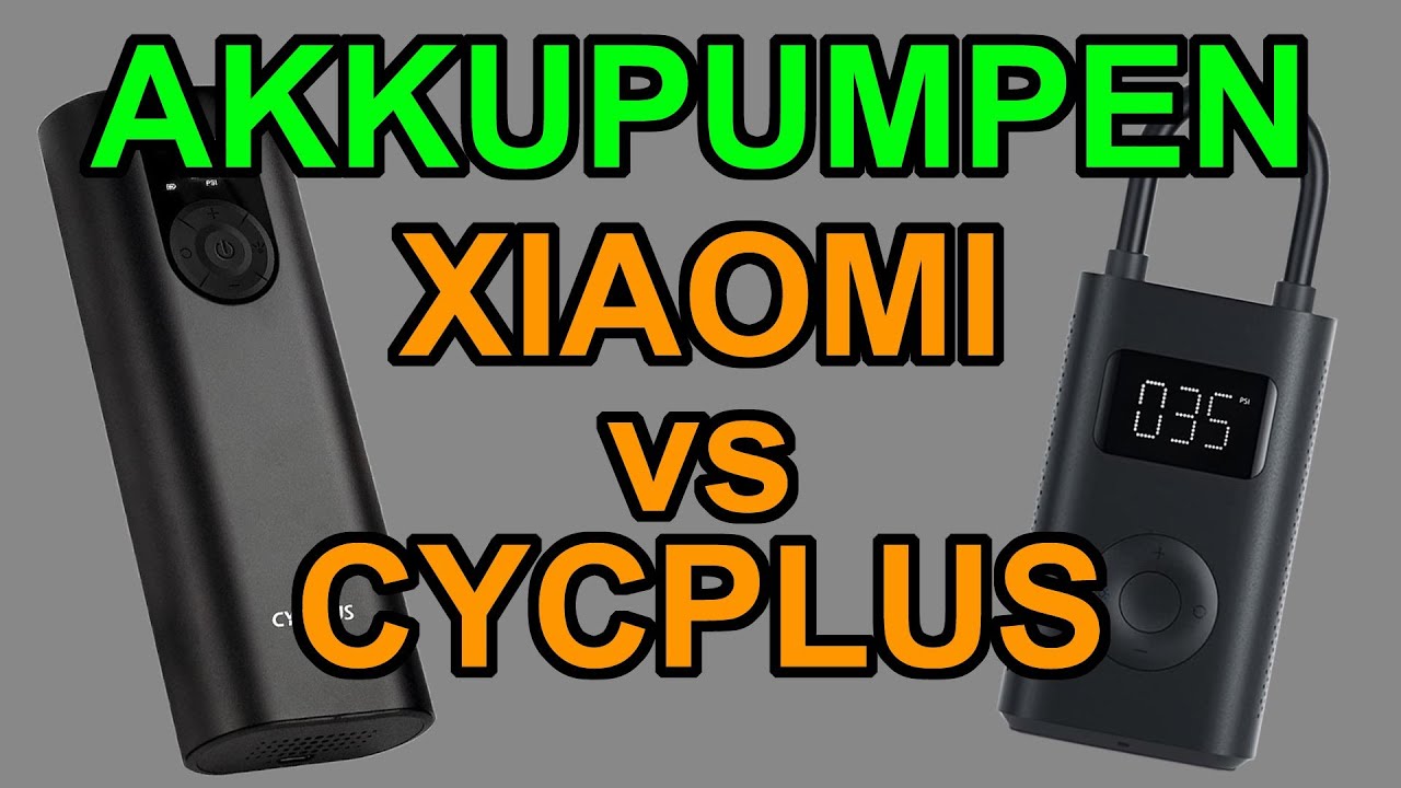 🚨TEST -  Akku Pumpen - Xiaomi vs. Cycplus❗