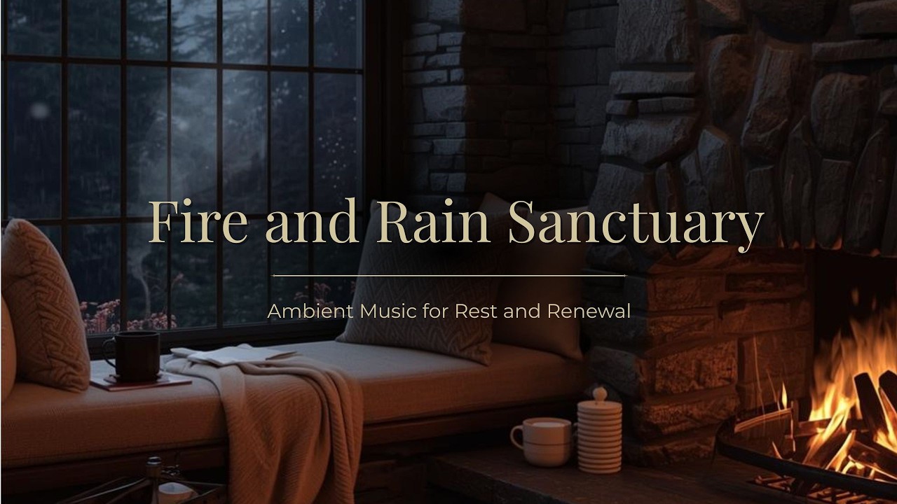 Fire and Rain Sanctuary – 1 Hour of Calming Ambient Music for Study & Reflection