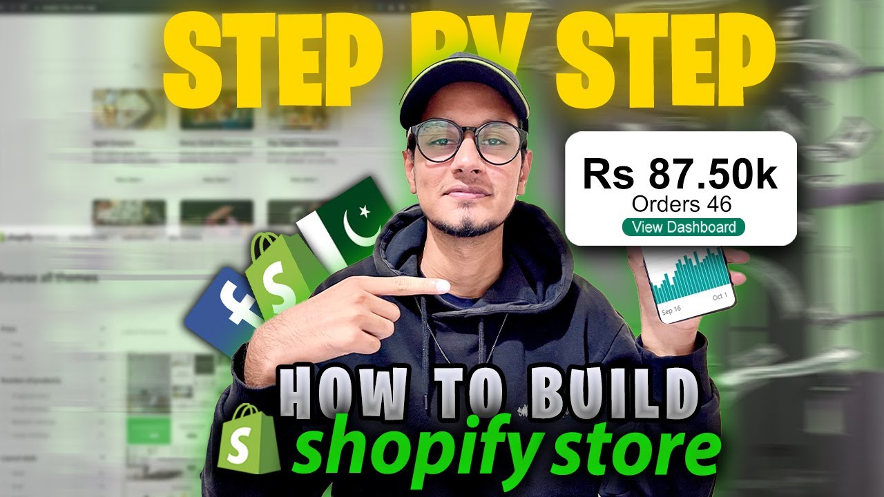 How to build or create a Shopify store from Pakistan 2025 |Step-by-Step Shopify Tutorial