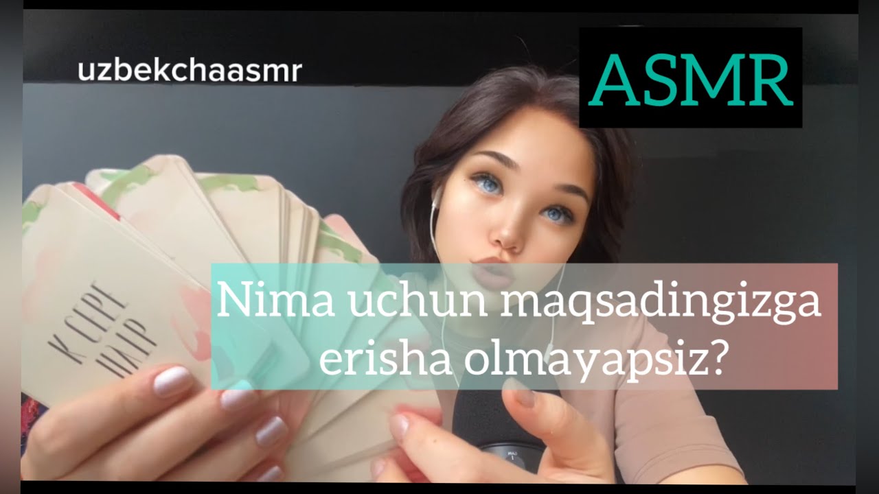 ASMR. Psihologiya. Mak karta. Orzuingizga erishishga nima to’sqinlik qilyapti