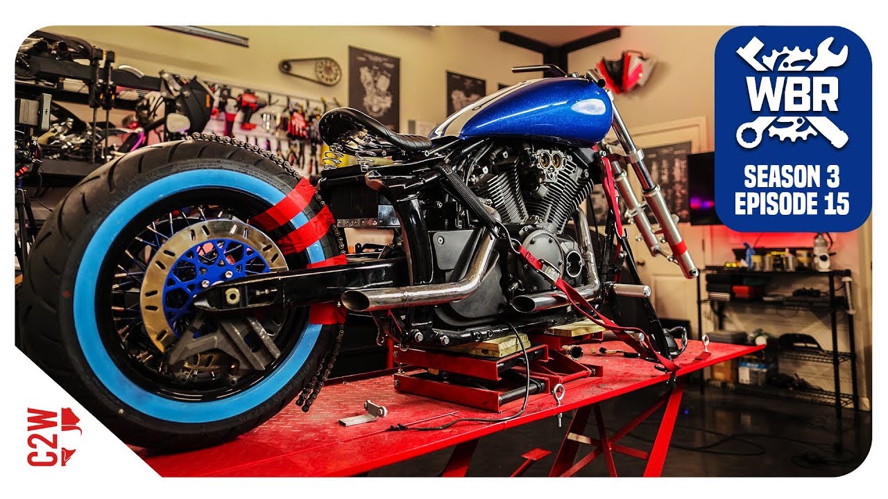 THIS exhaust came from a DIY KIT!!  [Wrecked Bike Rebuild - Ep 15 - Vstar 1300 Bobber]