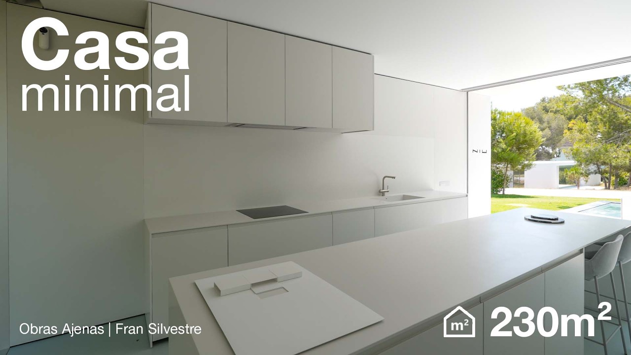 CASA MINIMALISTA PERFECTA  en 230m²! | Obras Ajenas | Fran Silvestre Arquitectos