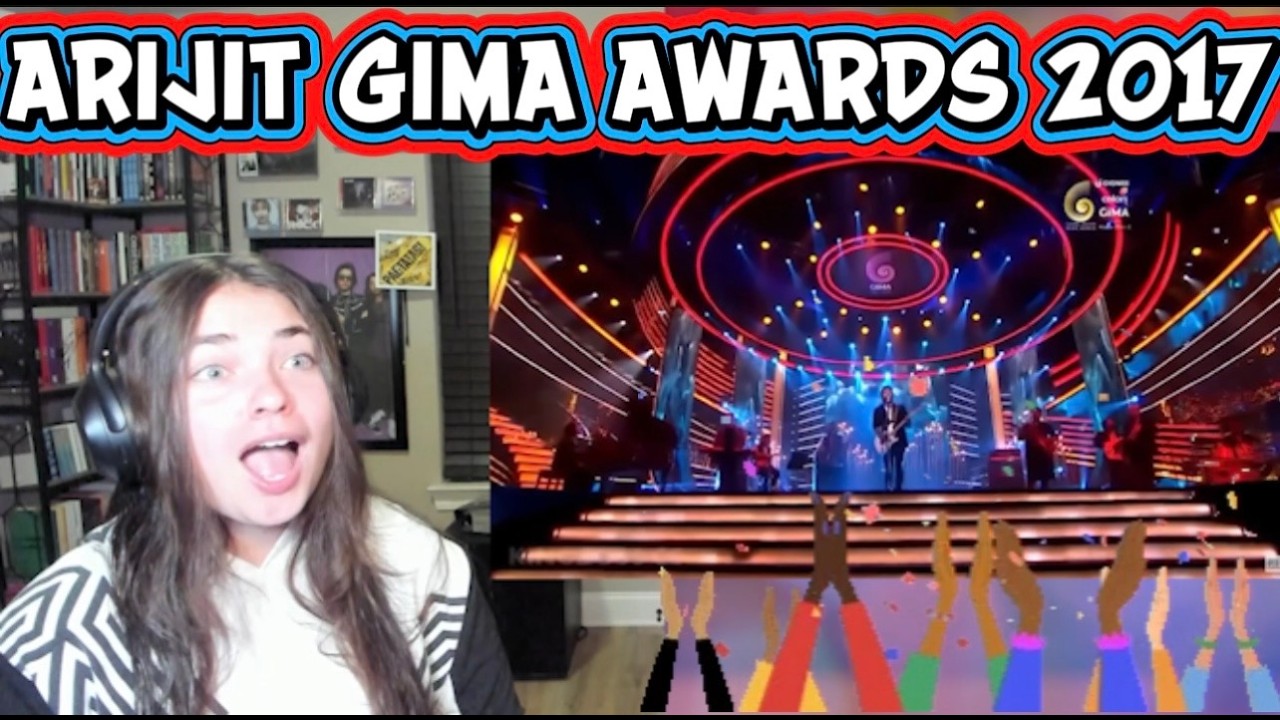 ARIJIT SINGH GIMA 2017 LIVE|REACTION