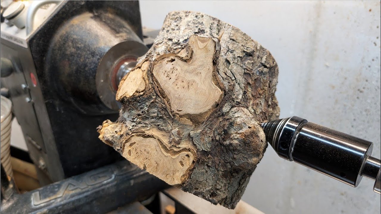 Woodturning - A Carafe