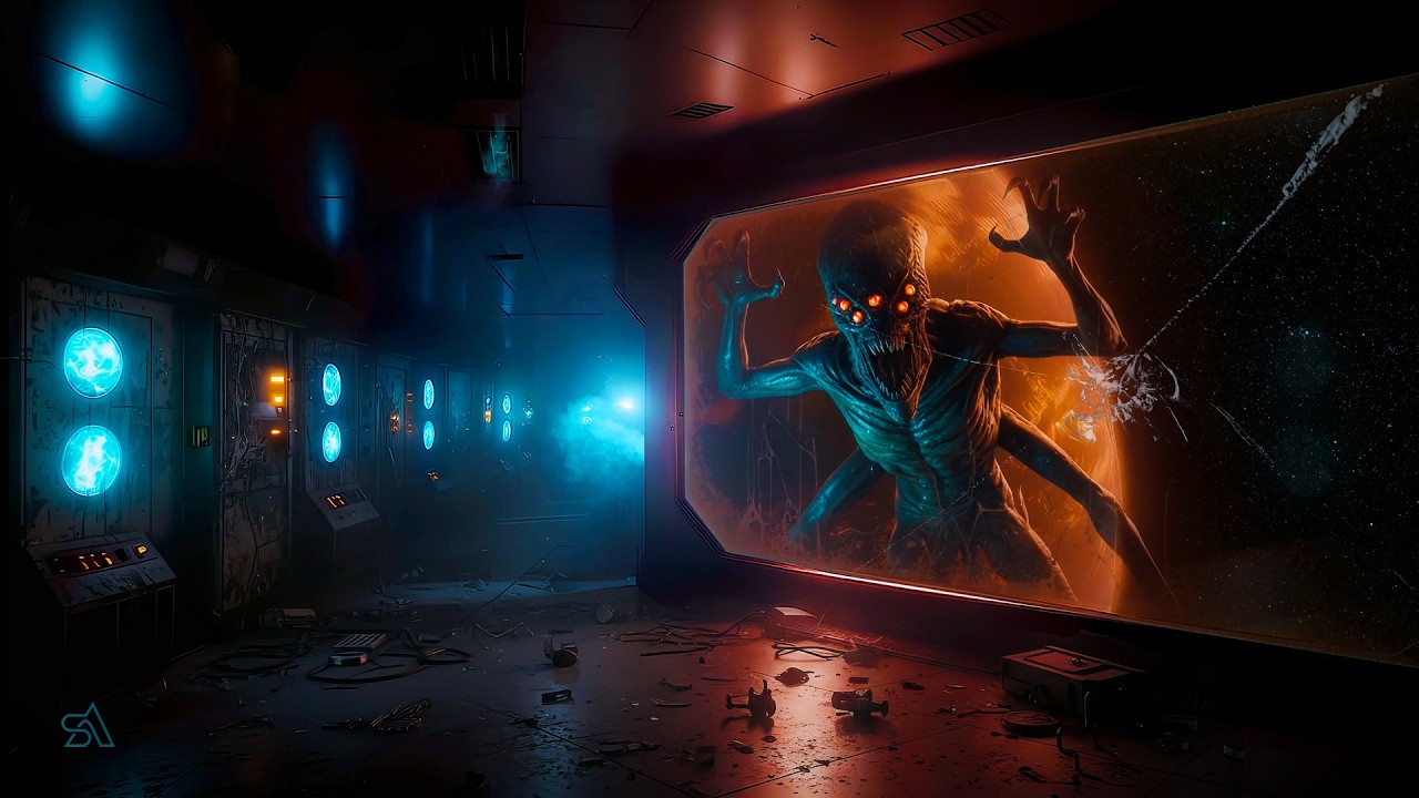 Abandoned Space Station | Space Horror Ambience & Alien Encounters
