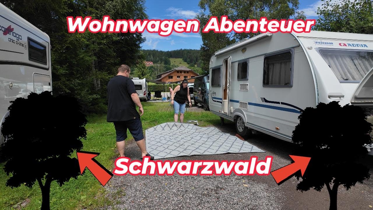 Vorfreude Wohnwagen Abenteuer Schwarzwald #wohnwagen #urlaub #campingplatz #caravaning #camping