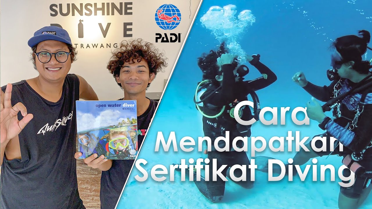 Belajar Diving Di Gili Trawangan | PADI Open Water Course?