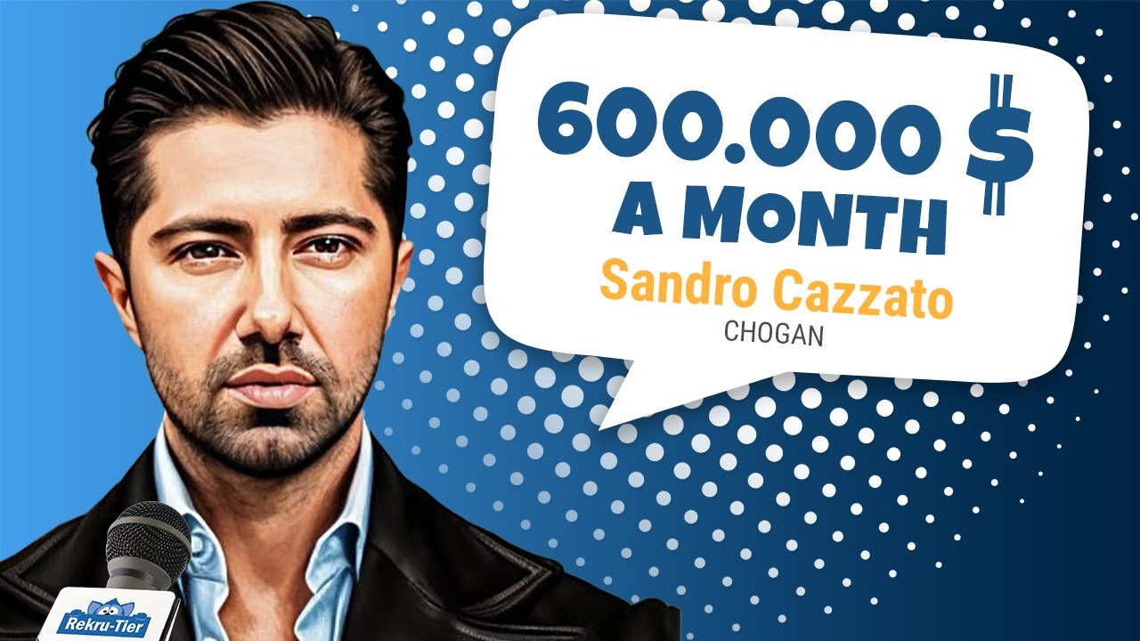 Sandro Cazzato, CHOGAN Nr.1 & weltweiter Topverdiener im Network-Marketing im REKRU-TIER Erfolgstalk