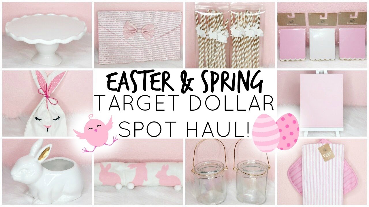 Target Dollar Spot Haul ♡ Easter & Spring 2017