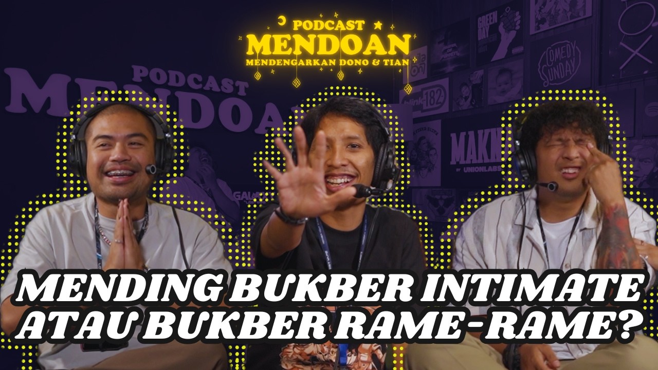 PODCAST MENDOAN FICURING RIZKY BIEBIER - BUKBER YANG GAK BERSAMA-BERSAMA BANGET
