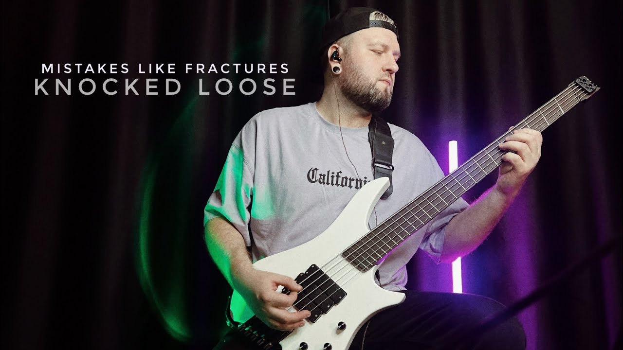 Knocked Loose — Mistakes Like Fractures || bass cover