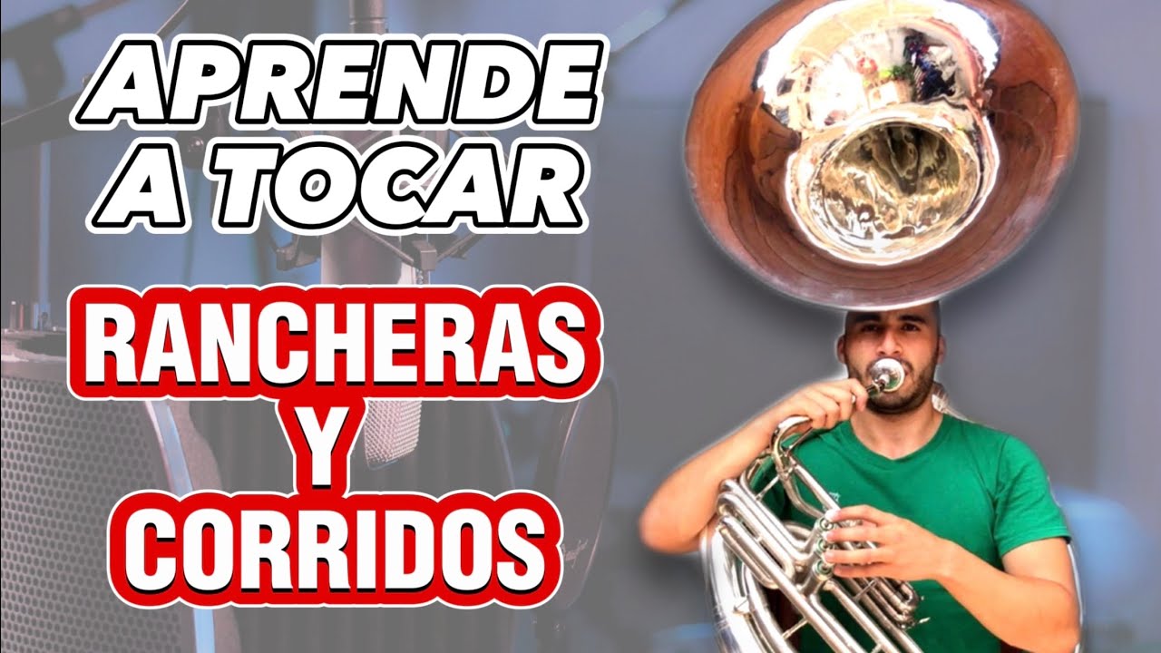 ✅COMO APRENDER EN 2 MINUTOS A TOCAR CANCIONES RANCHERAS Y CORRIDOS EN LA TUBA / CLASES PARA TUBA P1