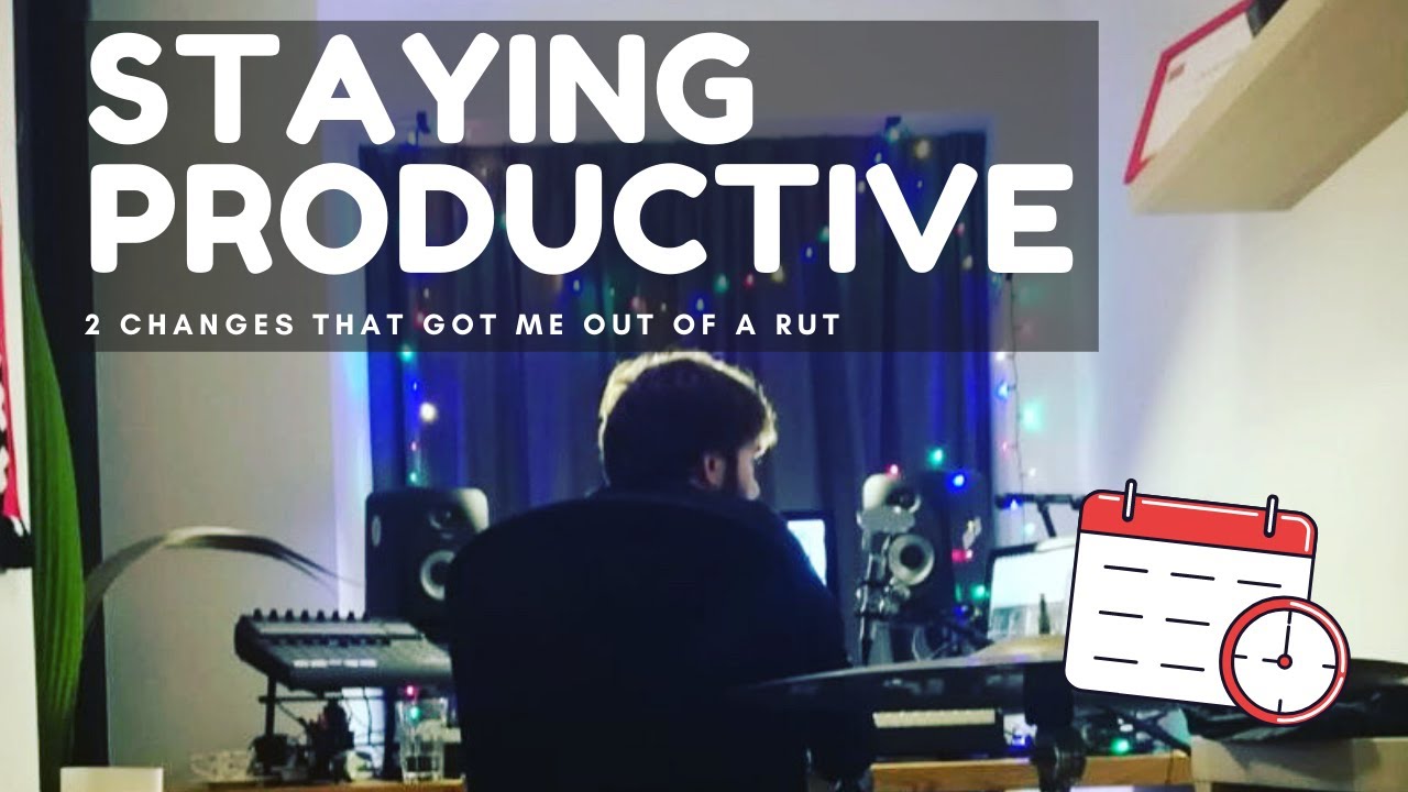Staying productive when composing - 2 changes that got me out of a rut