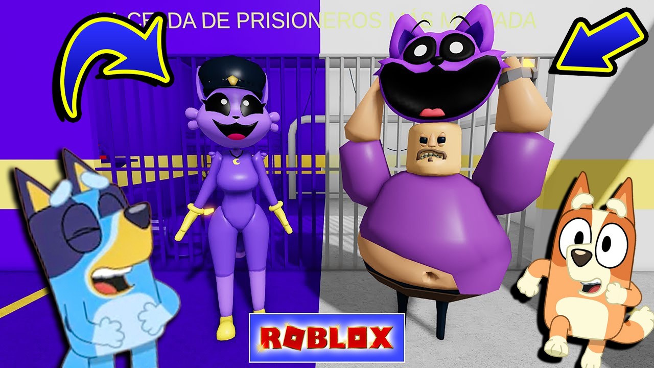 ДЕВОЧКА-ПОДРОСТОК против ПОДРОСТКА БАРРИ! | Bluey играет в #roblox #obby