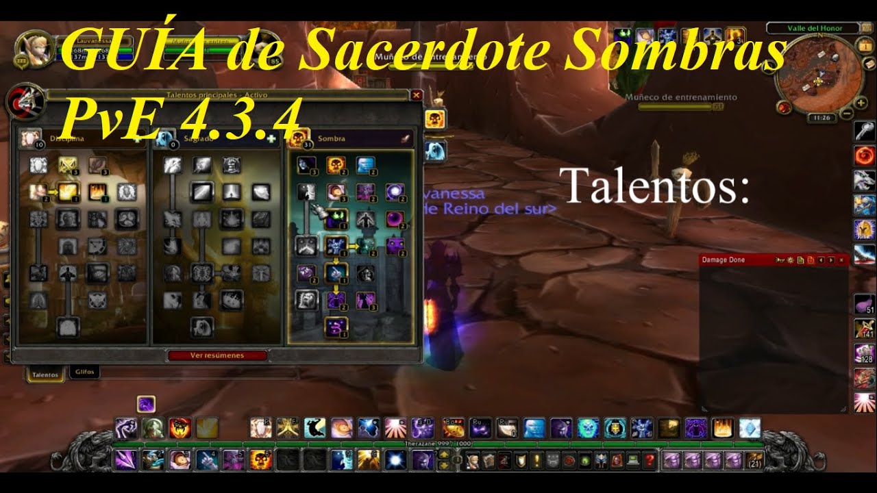 Guía/Tutorial Sacerdote Sombras PvE 4.3.4 - Monster wow - Parte 1