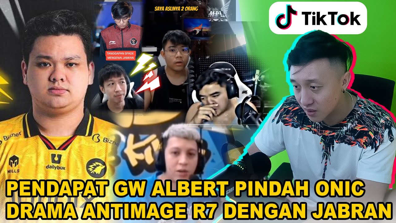 PENDAPAT GW ALBERT MSUK ONIC! DRAMA ANTIMAGE R7 TENTANG JABRAN WKWK! REACTION TIKTOK MOBILE LEGEND!