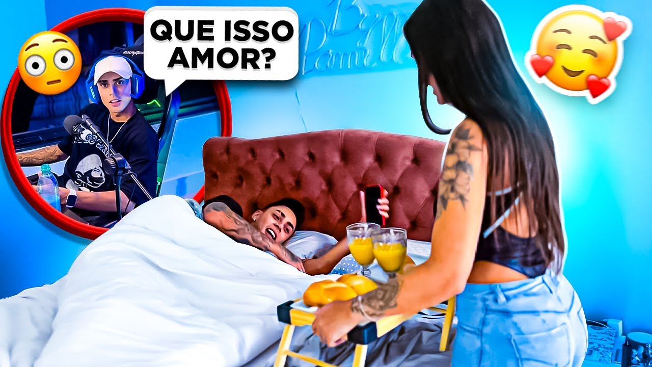 24H AGRADANDO MEU NAMORADO!! *ELE TEVE UMA SURPRESA*