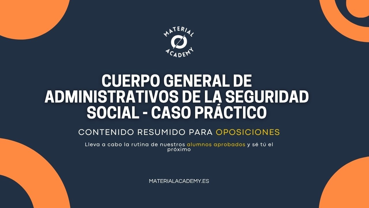 Oposiciones Administrativos de la Seguridad Social.
