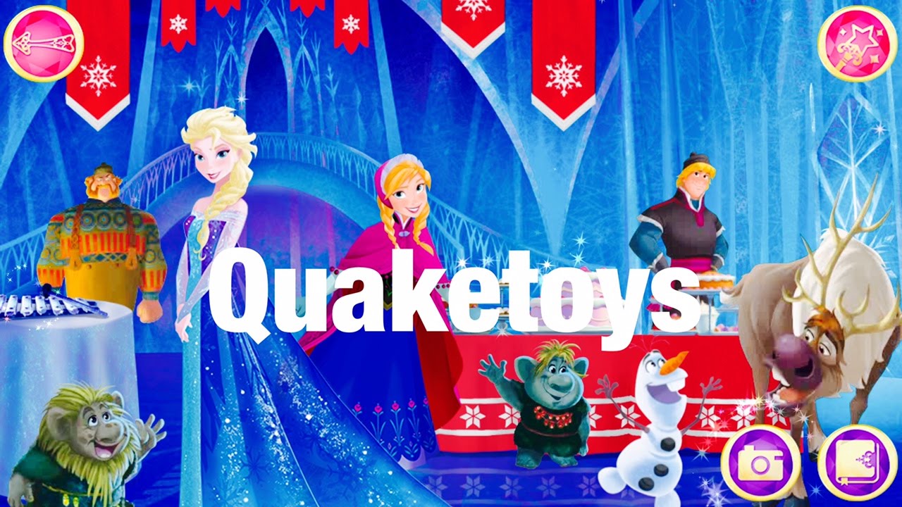 Disney Princess Royal Celebrations App Frozen Game Anna Elsa Olaf All Premium Content Unlocked