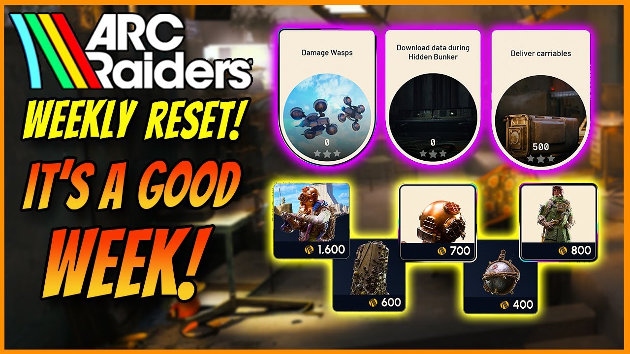Еженедельный сброс Arc Raiders 10 ноября! Новые испытания и награды! Новые подарки в магазине!