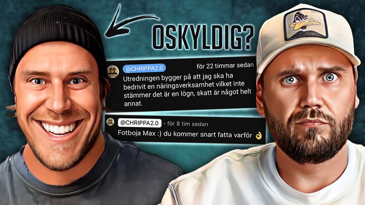 Därför kommer Chrippa INTE bli dömd! (Enligt sig själv)