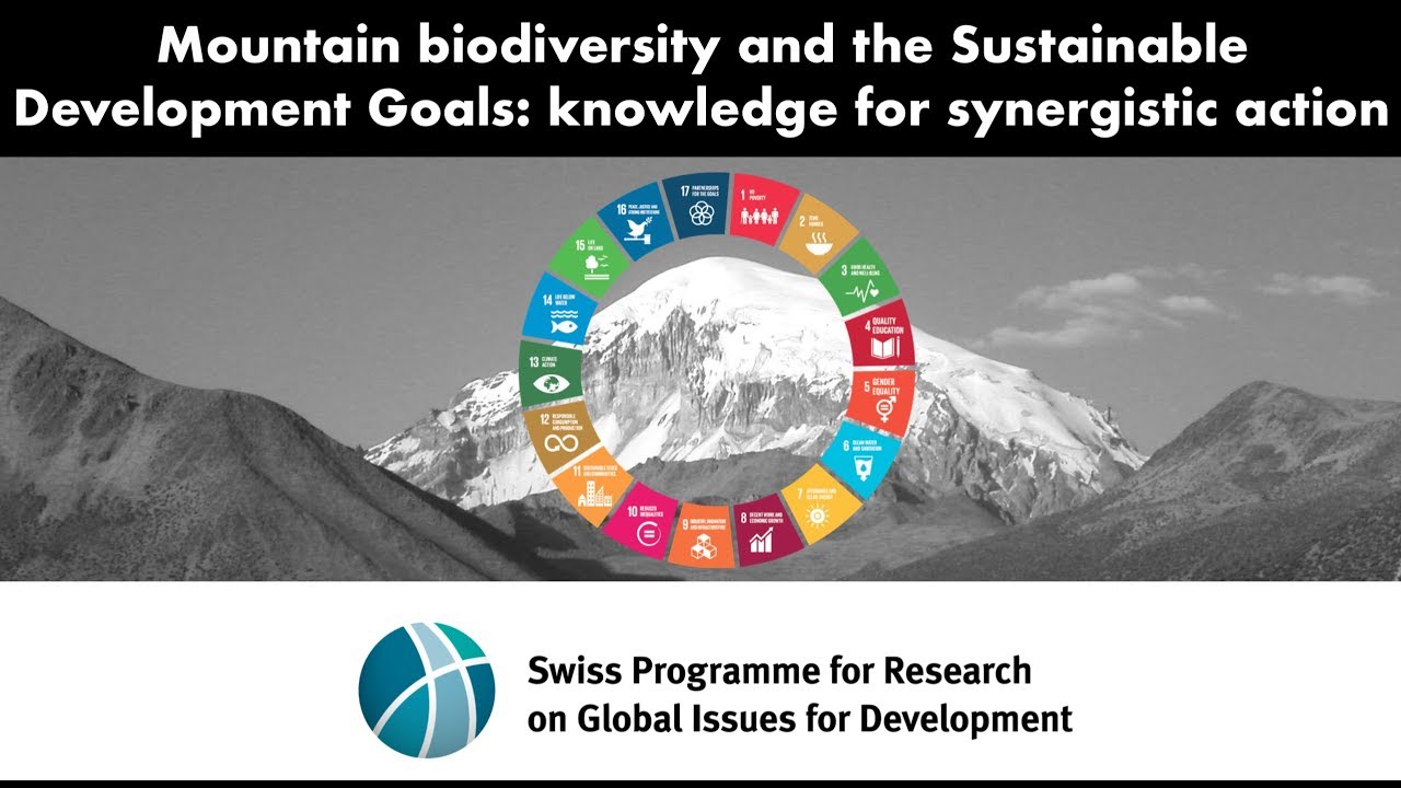Mountain biodiversity and the SDGs - intro to an R4D Project