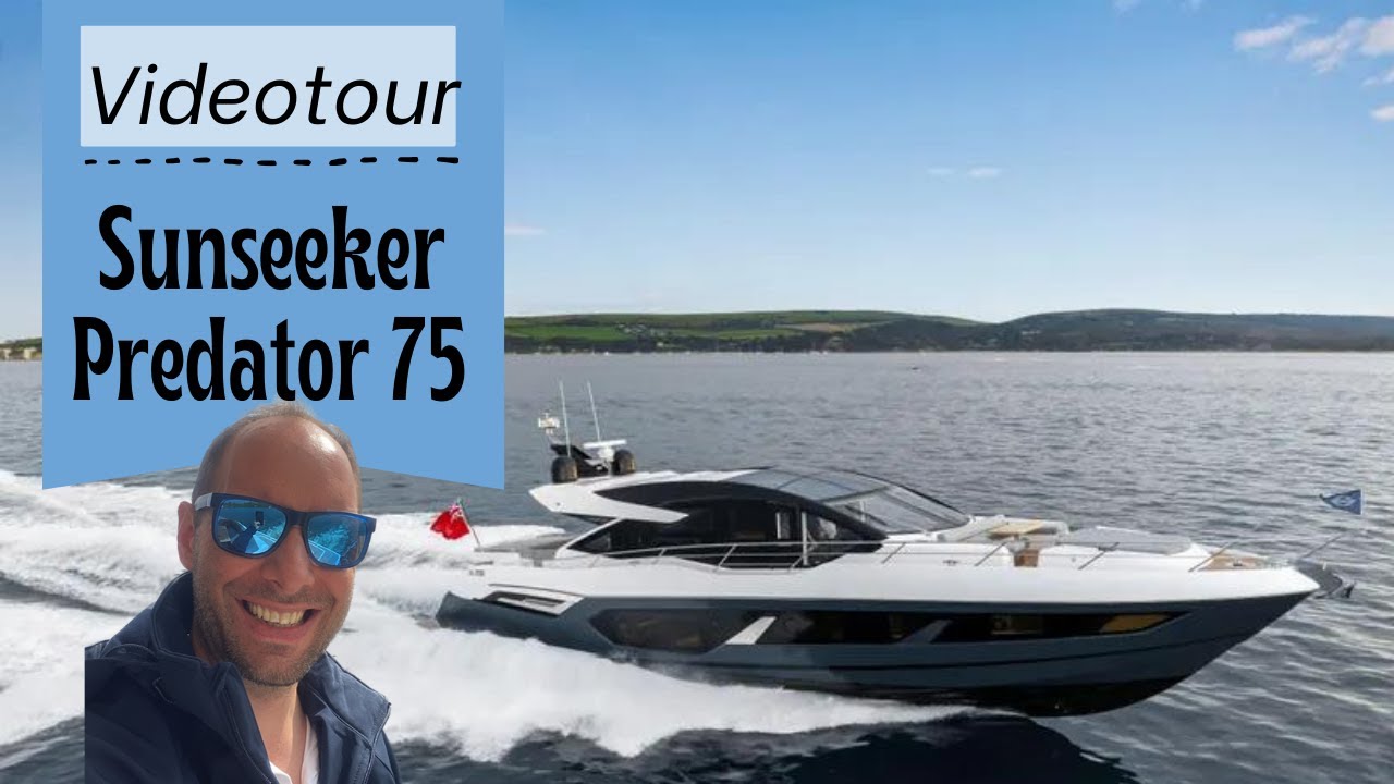 Ultimative Luxusyacht: Sunseeker Predator 75 - Rundgang