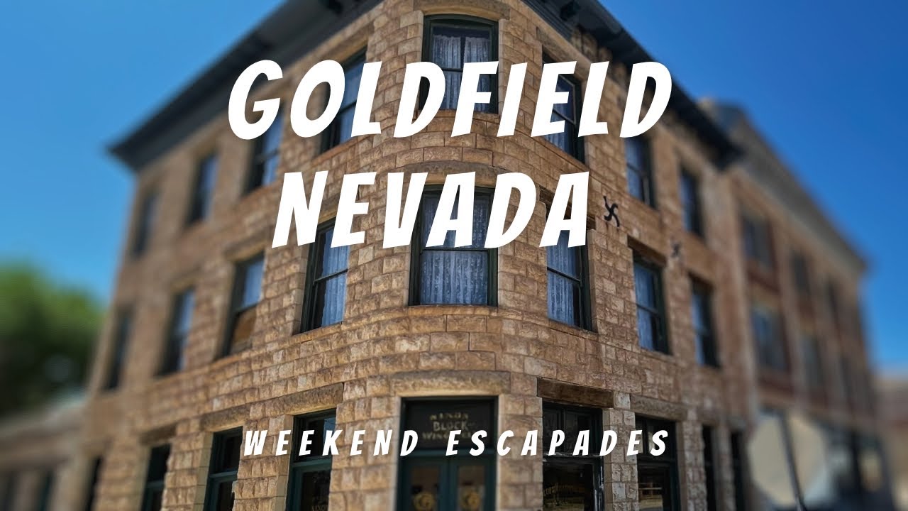 Goldfield Nevada! Exploring this ghost town filled with haunted history finds.
