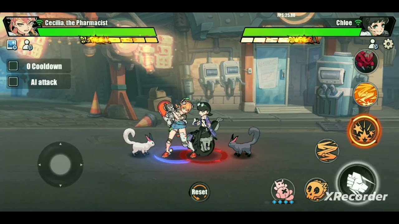Cecilia death combo (Captor Clash)