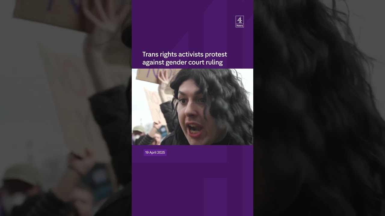 Trans rights activists protest court ruling