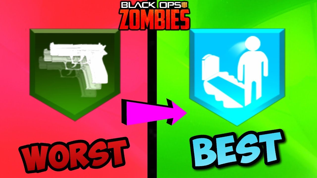 RANKING EVERY PERK IN BLACK OPS 4 ZOMBIES FROM WORST TO BEST!