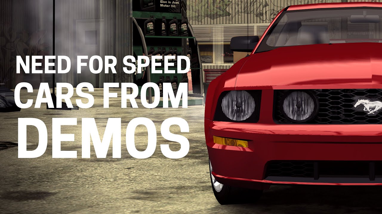 NFS Cars from DEMOS (2003-2009)