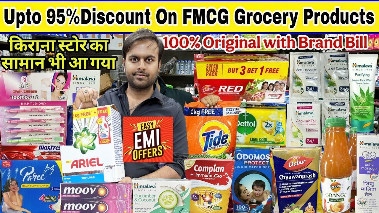 Upto 95% Off Fmcg Grocery Items || Biggest FMCG Warehouse in India || Akshat Enterprises New Video