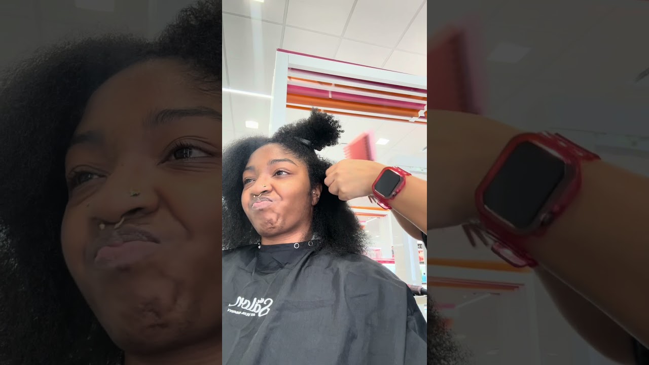 come with me to get my hair done at ulta beauty salon 🫣💇🏾&zwj;♀️