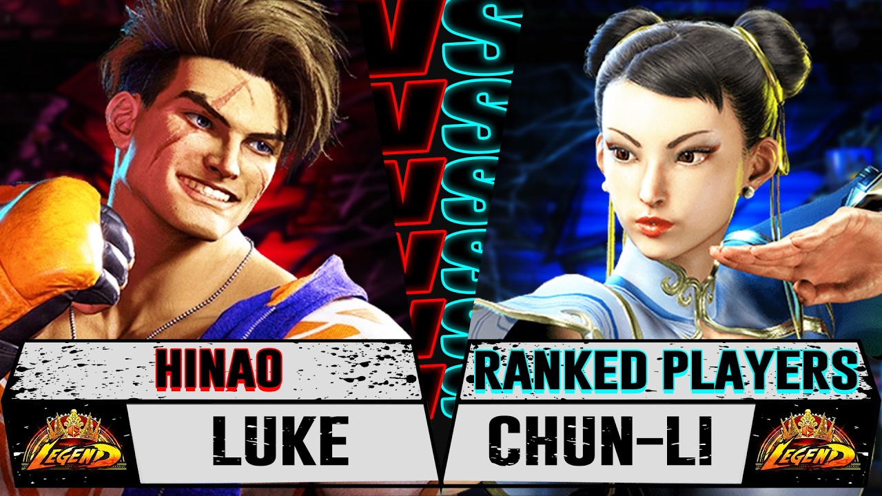 Hinao (Luke) vs Ranked Players - Street Fighter 6
