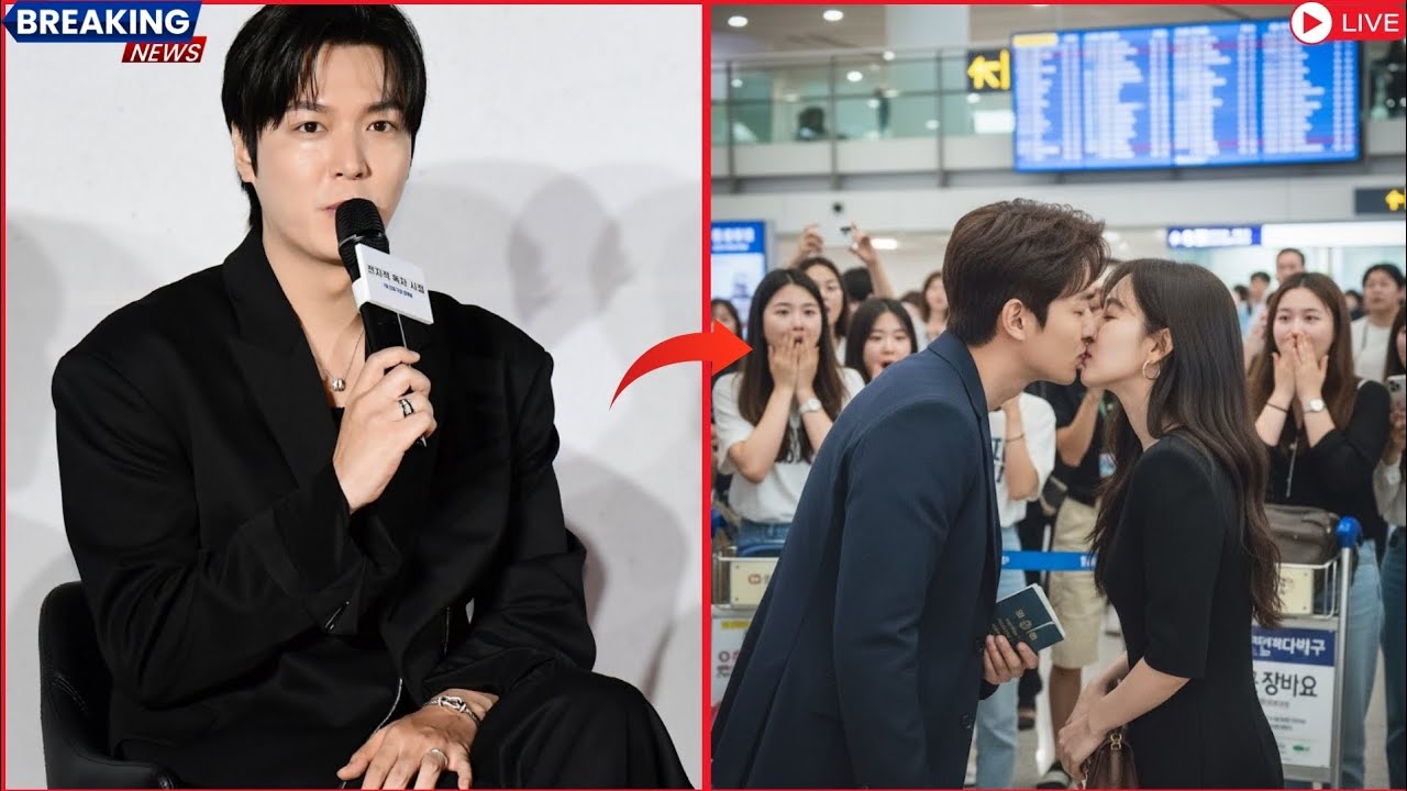 Lee Min Ho’s Alleged Goodbye Kiss to Song Hye Kyo Before Leaving Korea Shocks Fans.