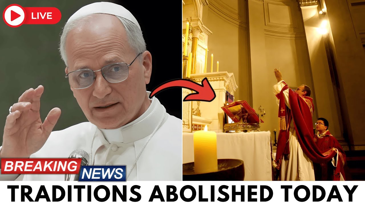 🕊️ Shocking Decision By Pope Leo XIV: 11 Catholic Traditions Abolished Today