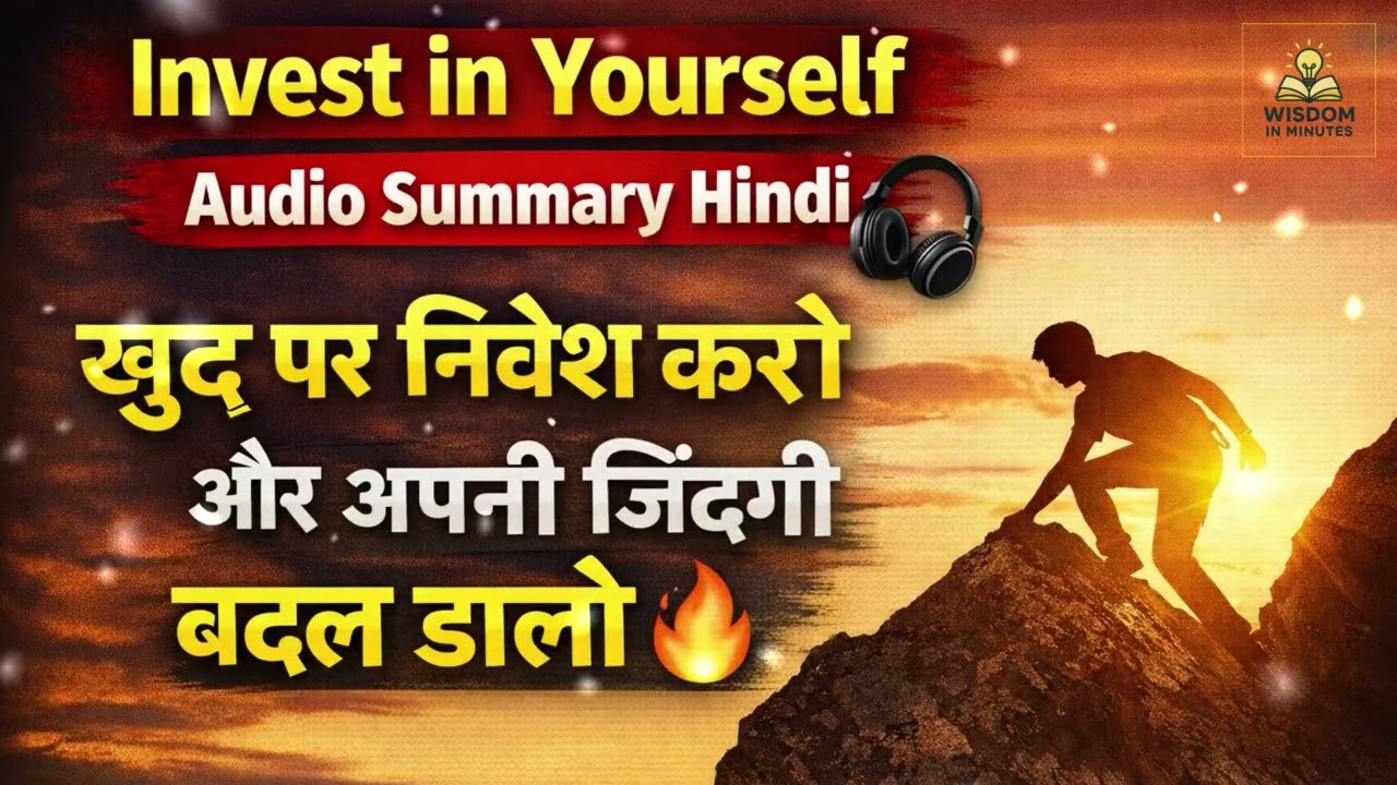 Invest in Yourself | Audio Book Summary in Hindi | Self Improvement Motivation  #booksummaryhindi