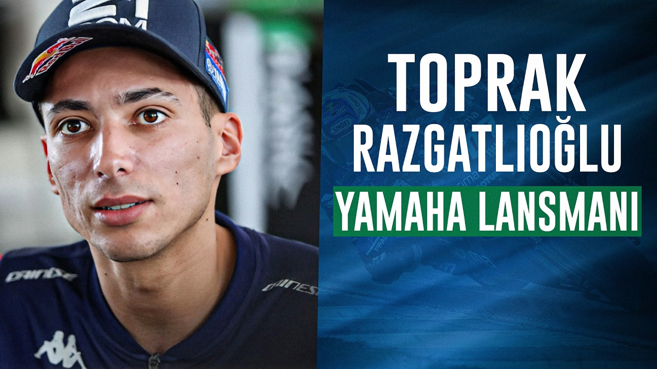 Toprak Razgatlıoğlu'nun Yamaha Lansmanı 🔥