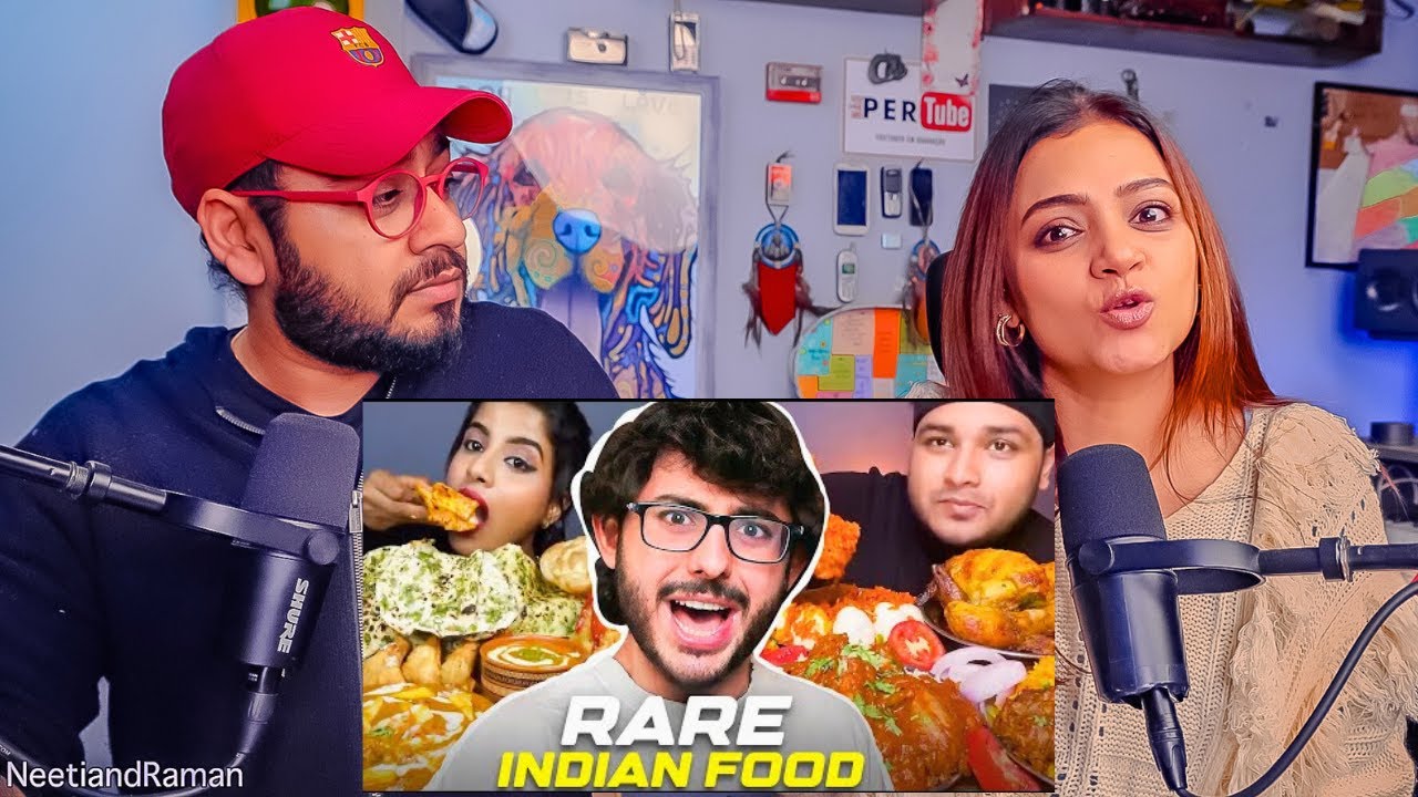 RARE INDIAN STREET FOOD....YUMMYY🤤| CARRYMINATI | Reaction