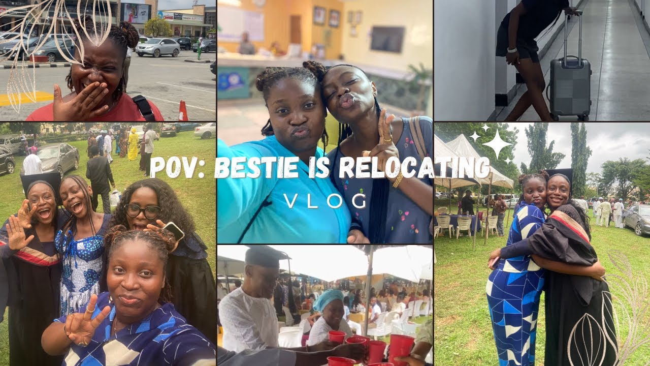 POV: Best Friend Relocating from Nigeria | Final Days Together | Shopping & Convocation Vlog