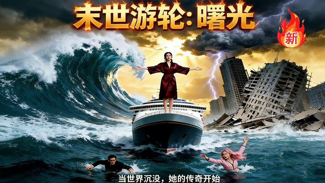 【热门🔥剧】《末世游轮：曙光》当全球在抱怨高温，她已卖掉房子，把帆船升级成末世的诺亚方舟。#漫剧#完结#玄幻#逆袭#嘎嘎乐#科幻