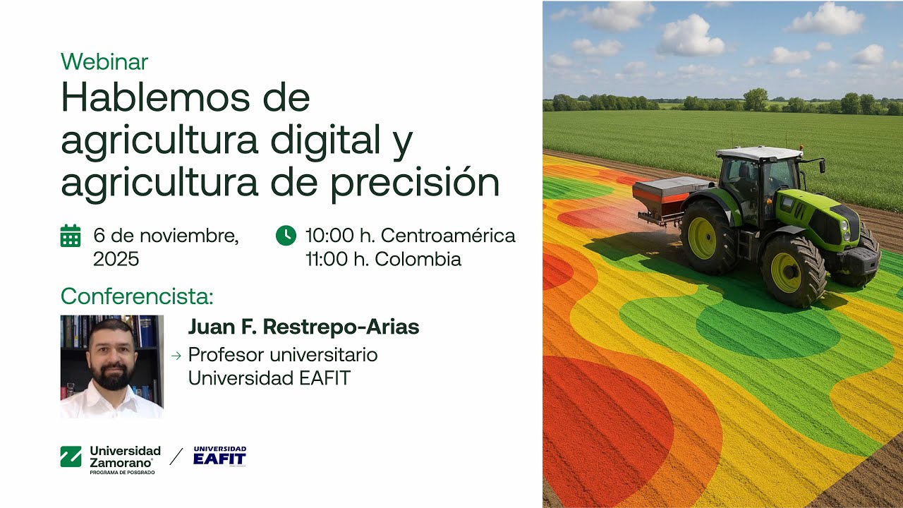 Webinar - Hablemos de agricultura digital y agricultura de precisión