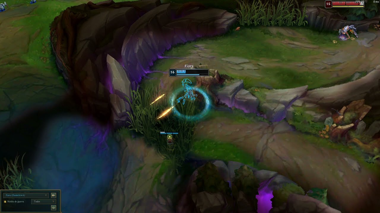Fiora vs Akali Outplay a 5 HP