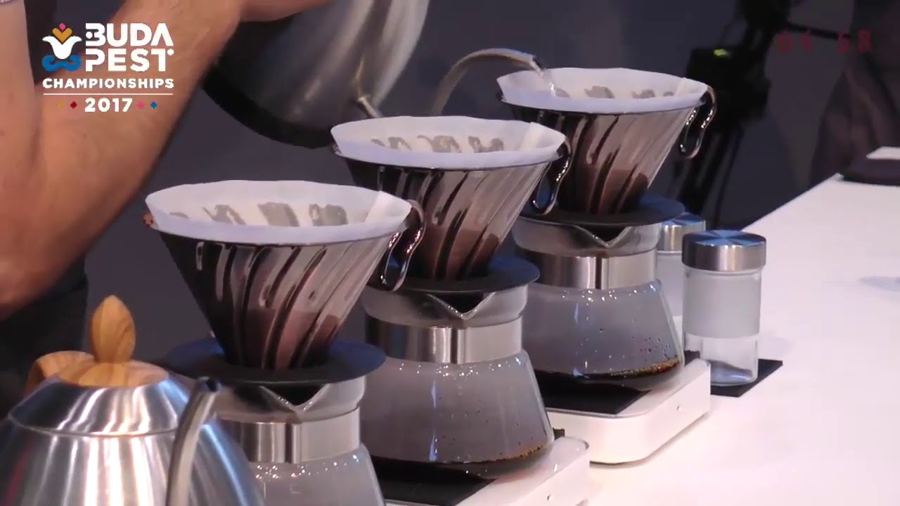 WORLD BREWERS CUP 2017 - RUNNER UP (SAM CORRA - AUSTRALIA)