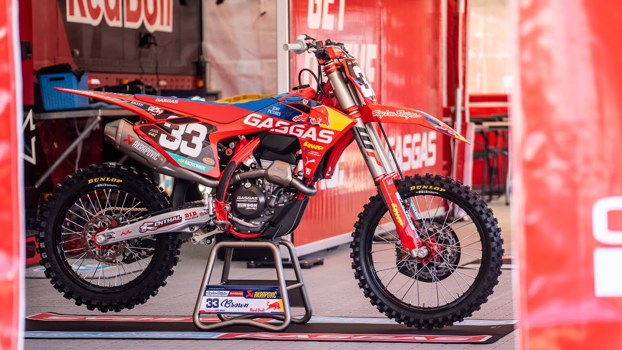 Factory Hardware - Pierce Brown's '23 TLD Gas Gas Factory Edition Race Bike