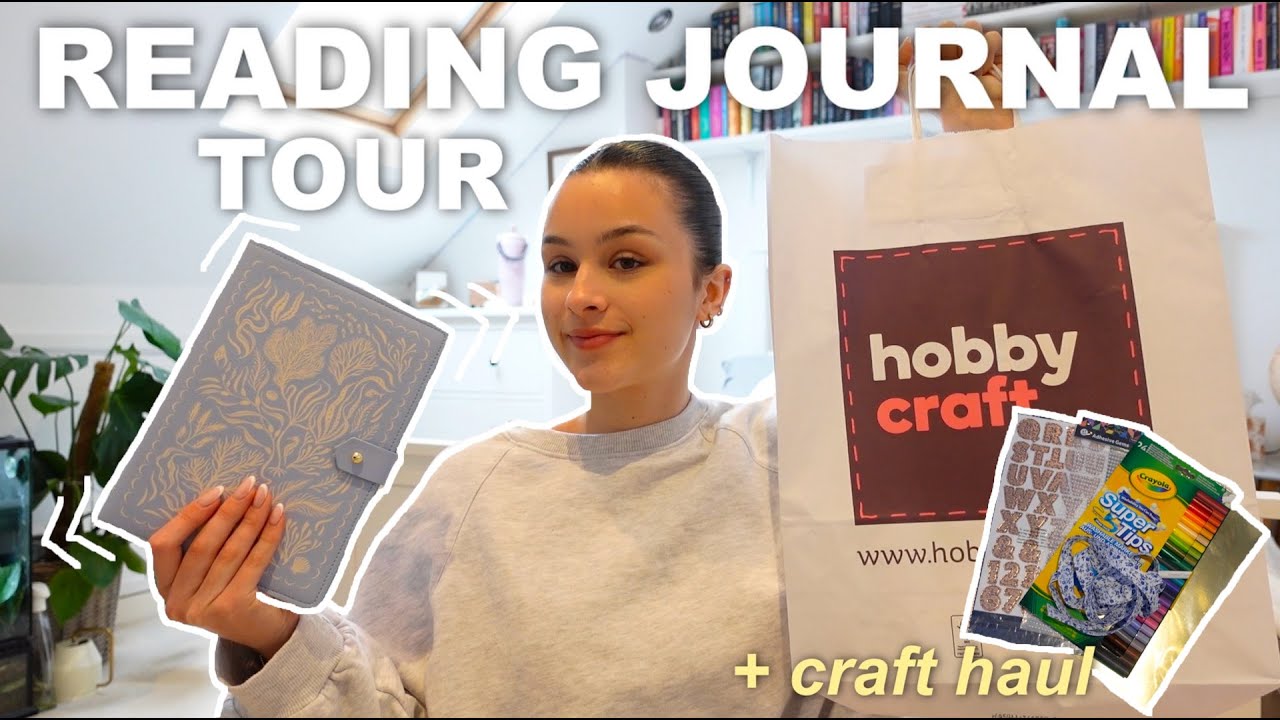 2025 Reading Journal set-up + craft haul🎨📖 easy spread ideas