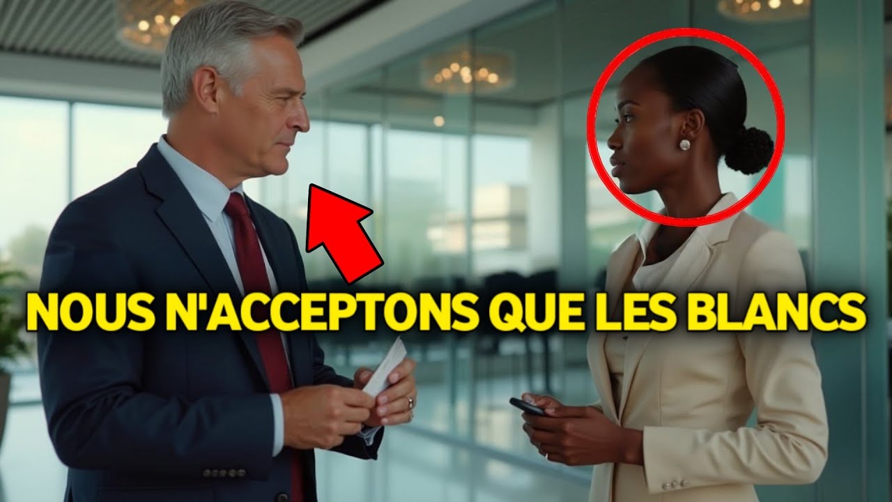 Un directeur de banque refuse le chèque d'une femme noire, ignorant qu'elle possède la banque.