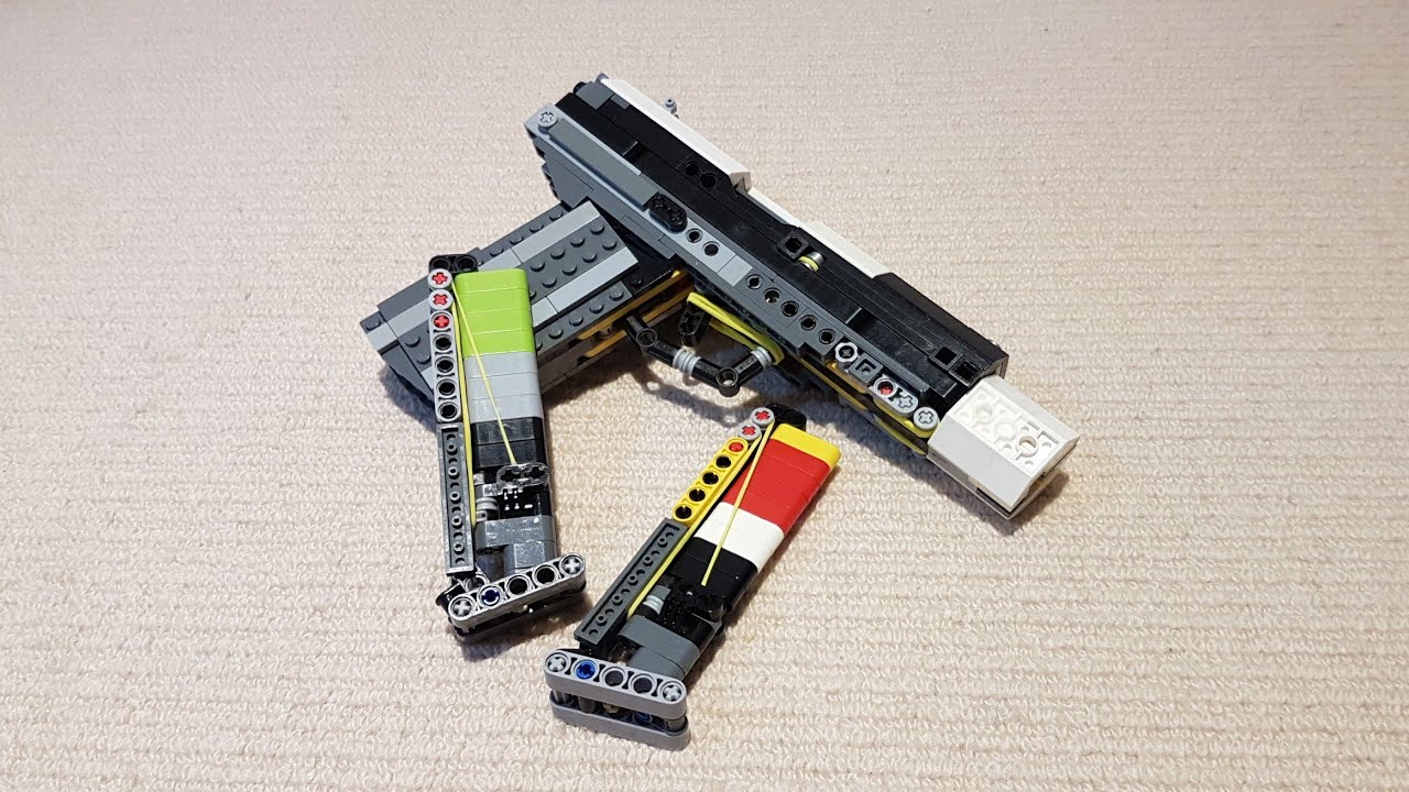 Working Lego M1911 Pistol [4 Stud Wide] by @ju5tm